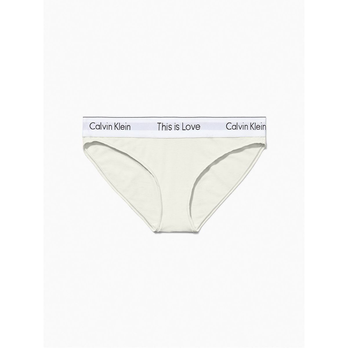 CALVIN KLEIN - Calzón Bikini - Modern Cotton Crema Calvin Klein