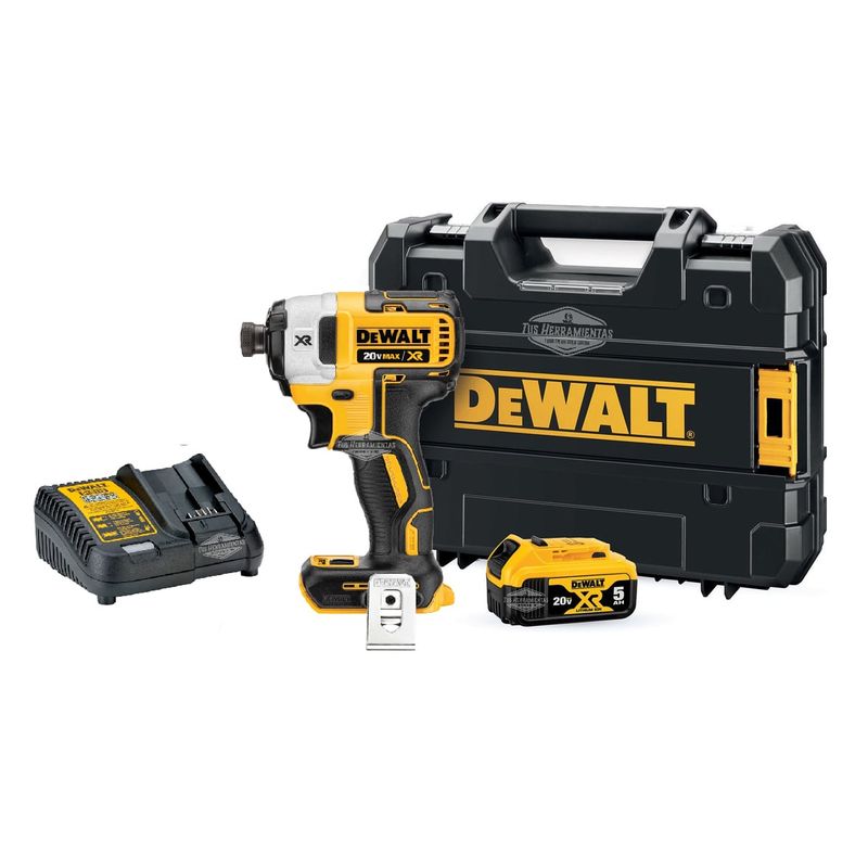 DEWALT - Atornillador De Impacto Xr 20v  Dewalt Dcf887P1 1 BAT 5AH