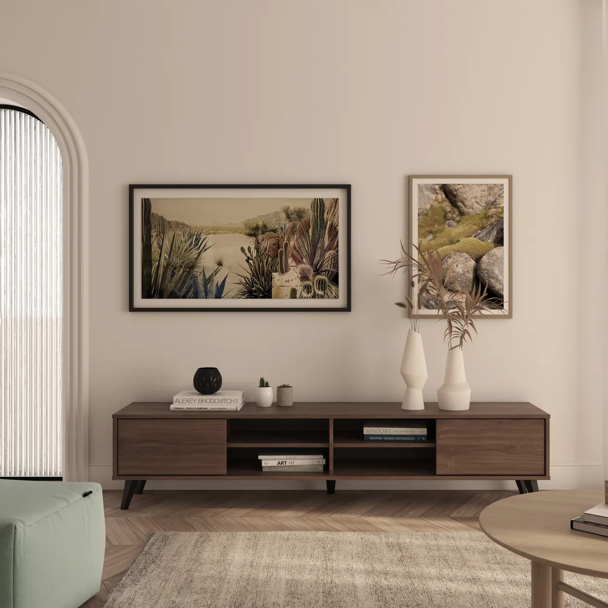 MEDULAR - Rack tv 85 bajo atacama ee cafe Medular