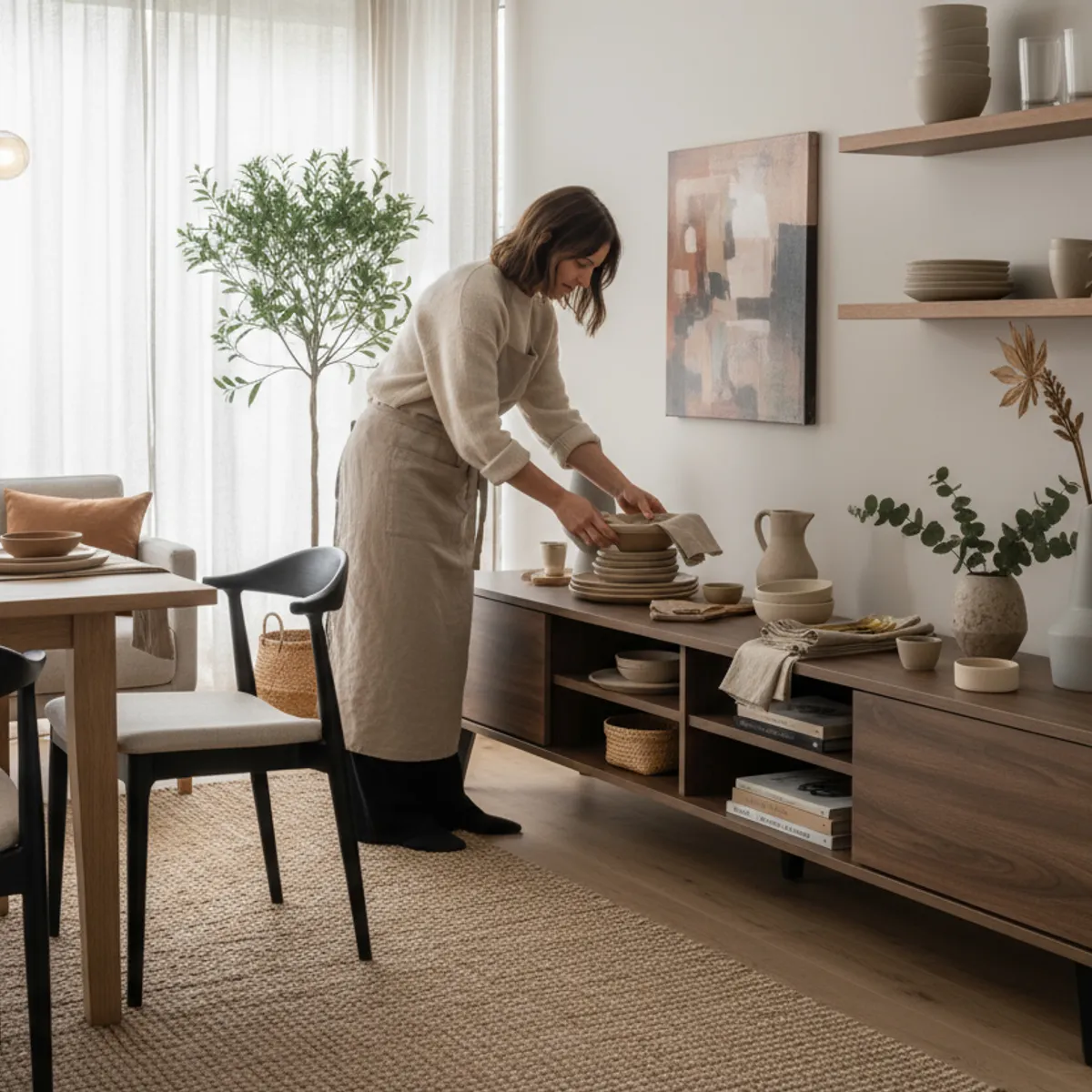 MEDULAR - Rack tv 85 bajo atacama ee cafe Medular