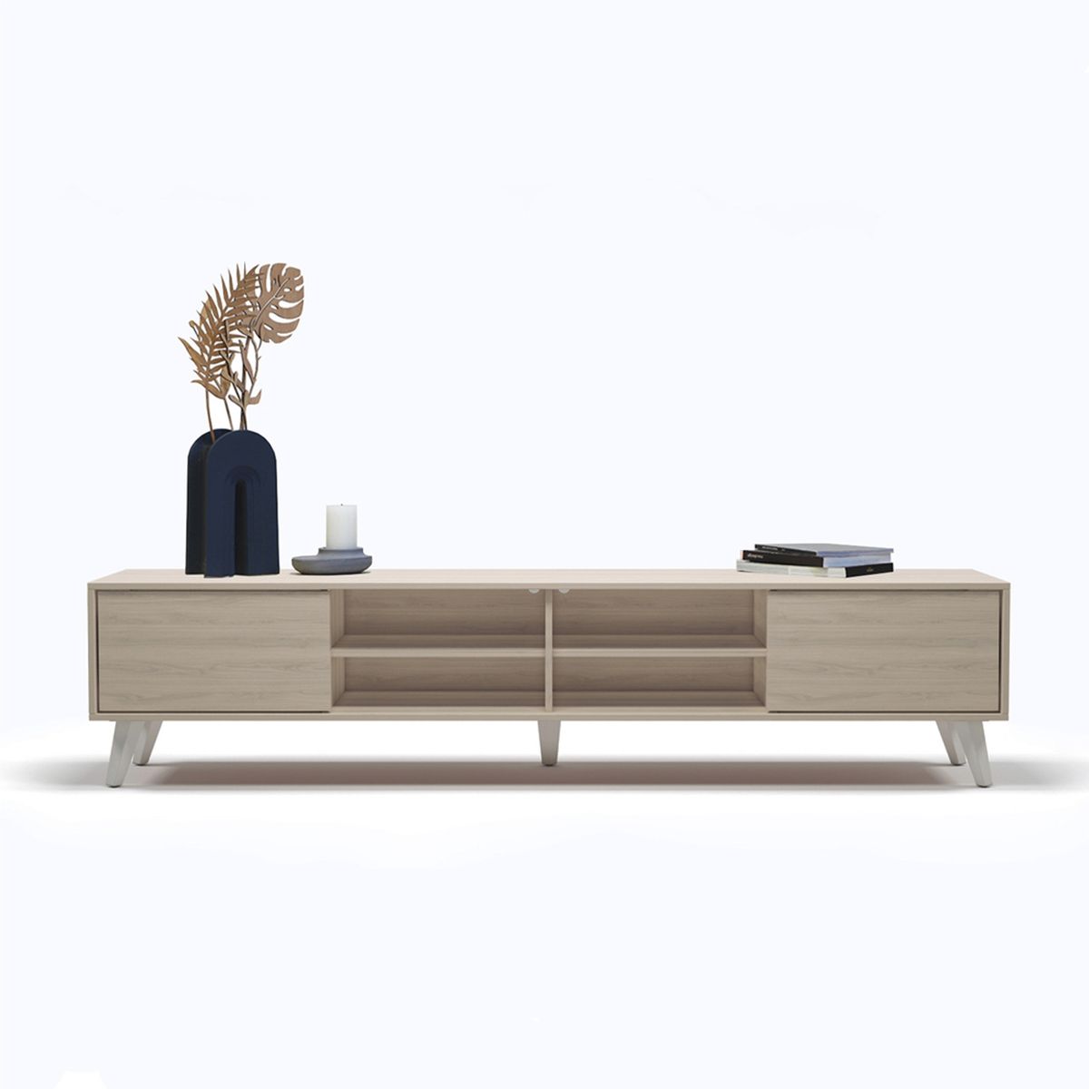 MEDULAR - Rack tv 85 bajo atacama ee cafe claro Medular