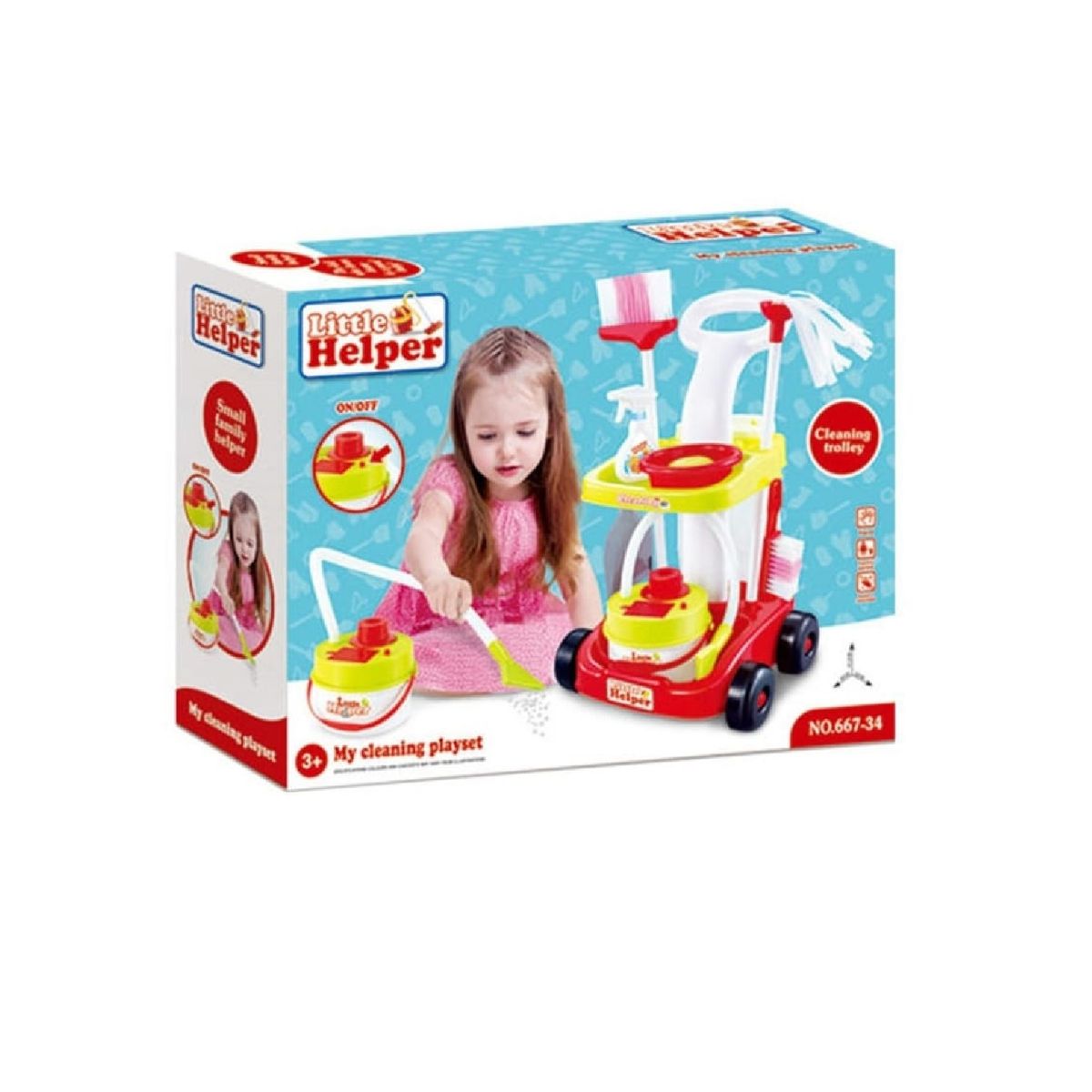 GENERICO - Set infantil y didáctico de limpieza