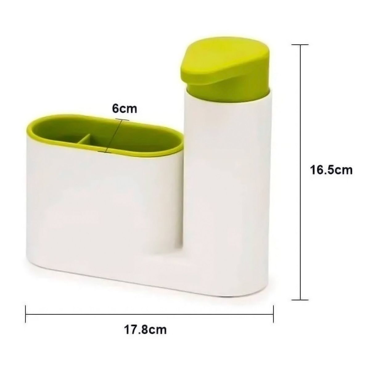 GENERICO - Dipensador Jabon Lavaloza Porta Esponja Organizador Cocina…