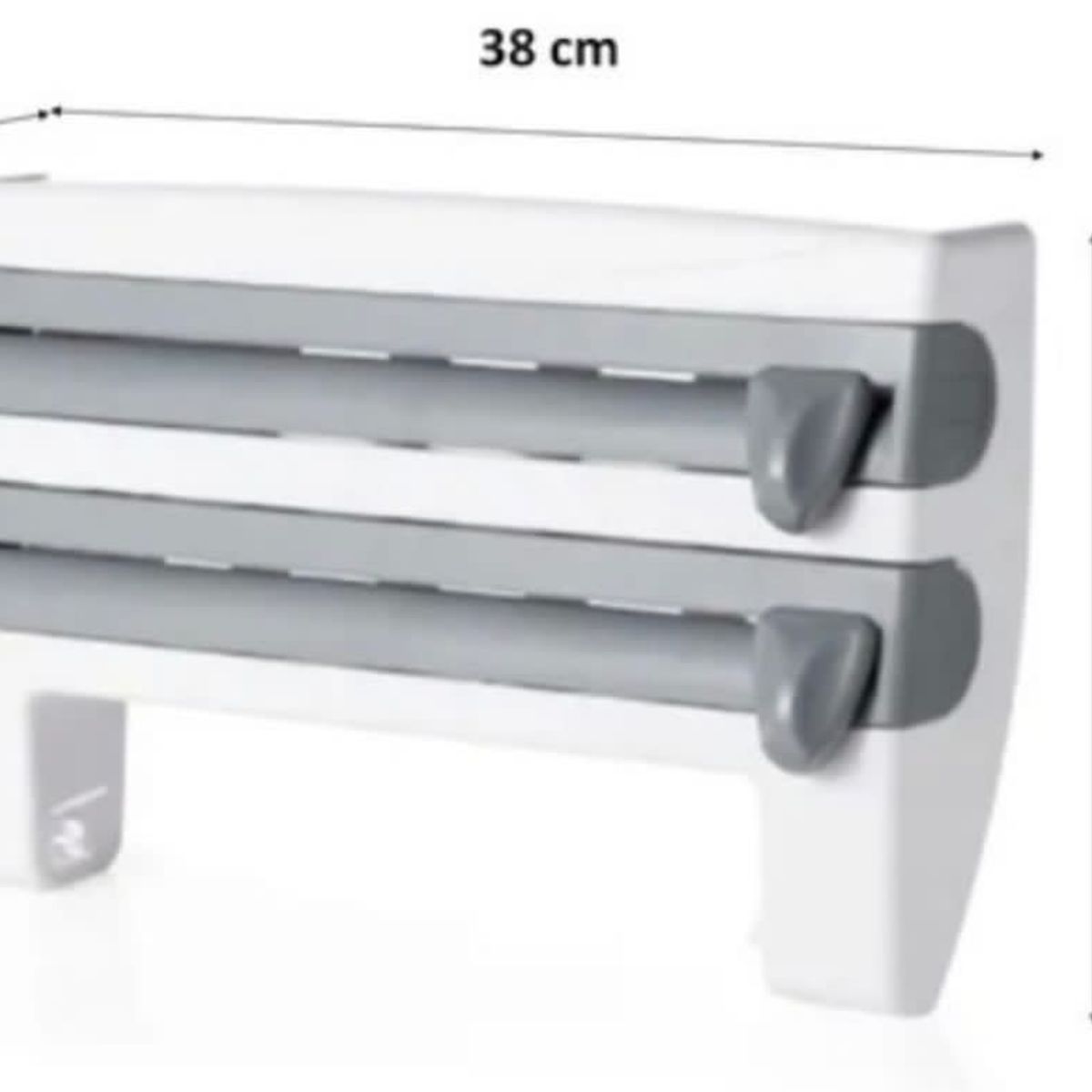 GENERICO - Dispensador Cocina Soporte 4 En1 Rollo Papel Nova Film Alusa…