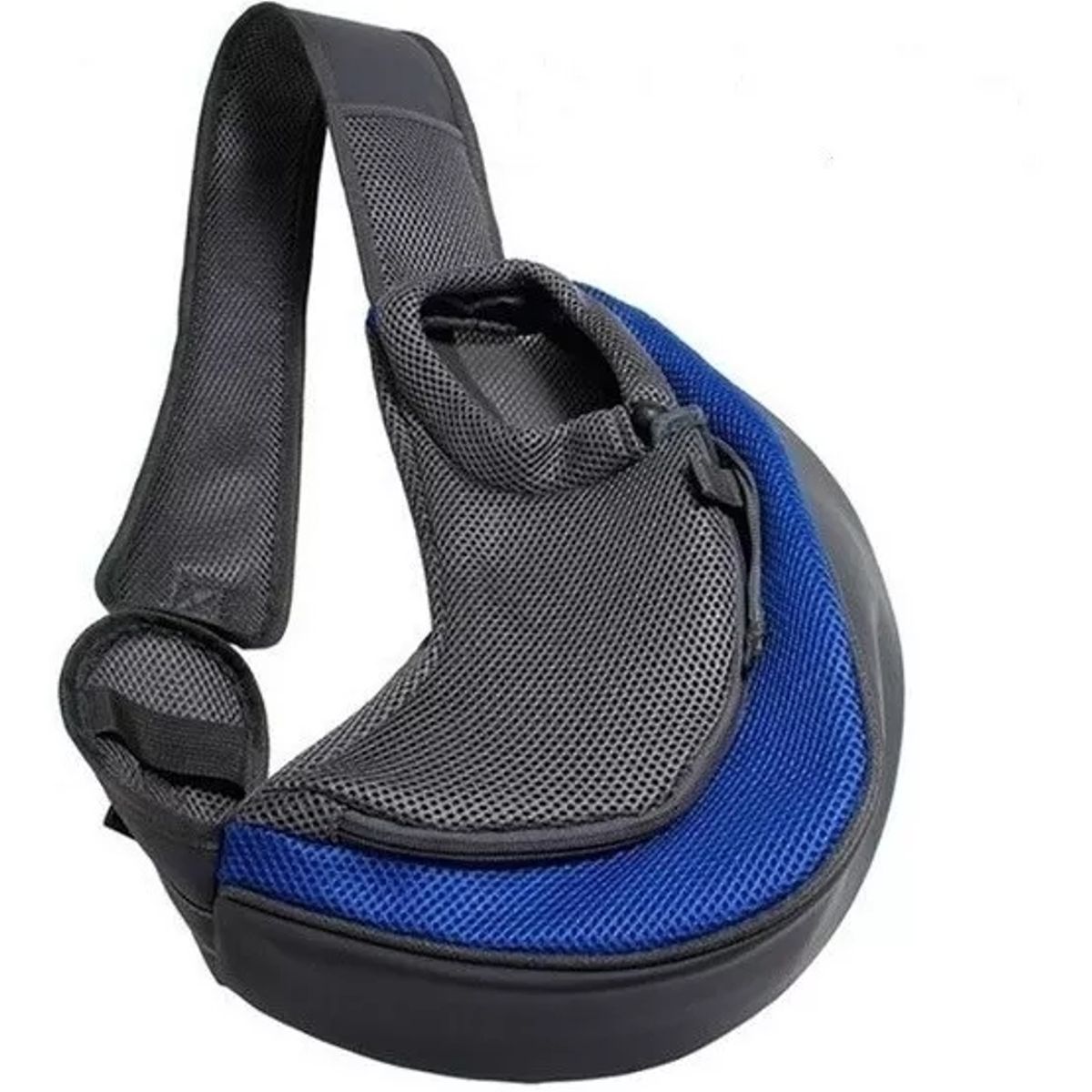 DEFENSOR FOREVER - Bolso Banano Transportador Para Mascotas Perros gatos Azul