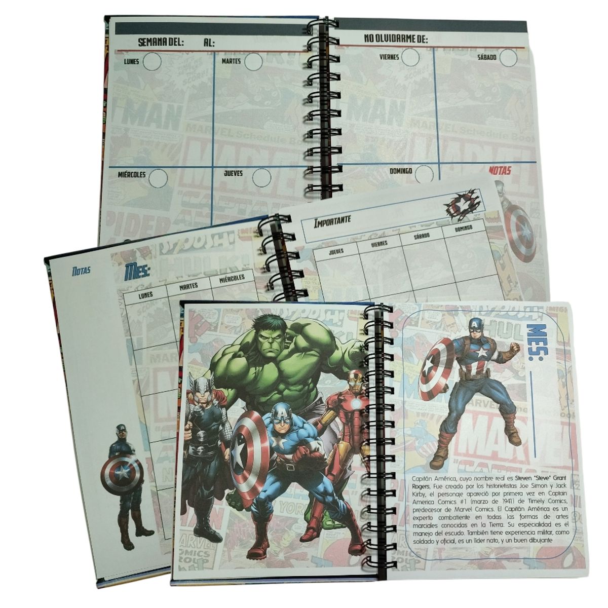 INDEPENDIENTE - Planificador Anual Marvel