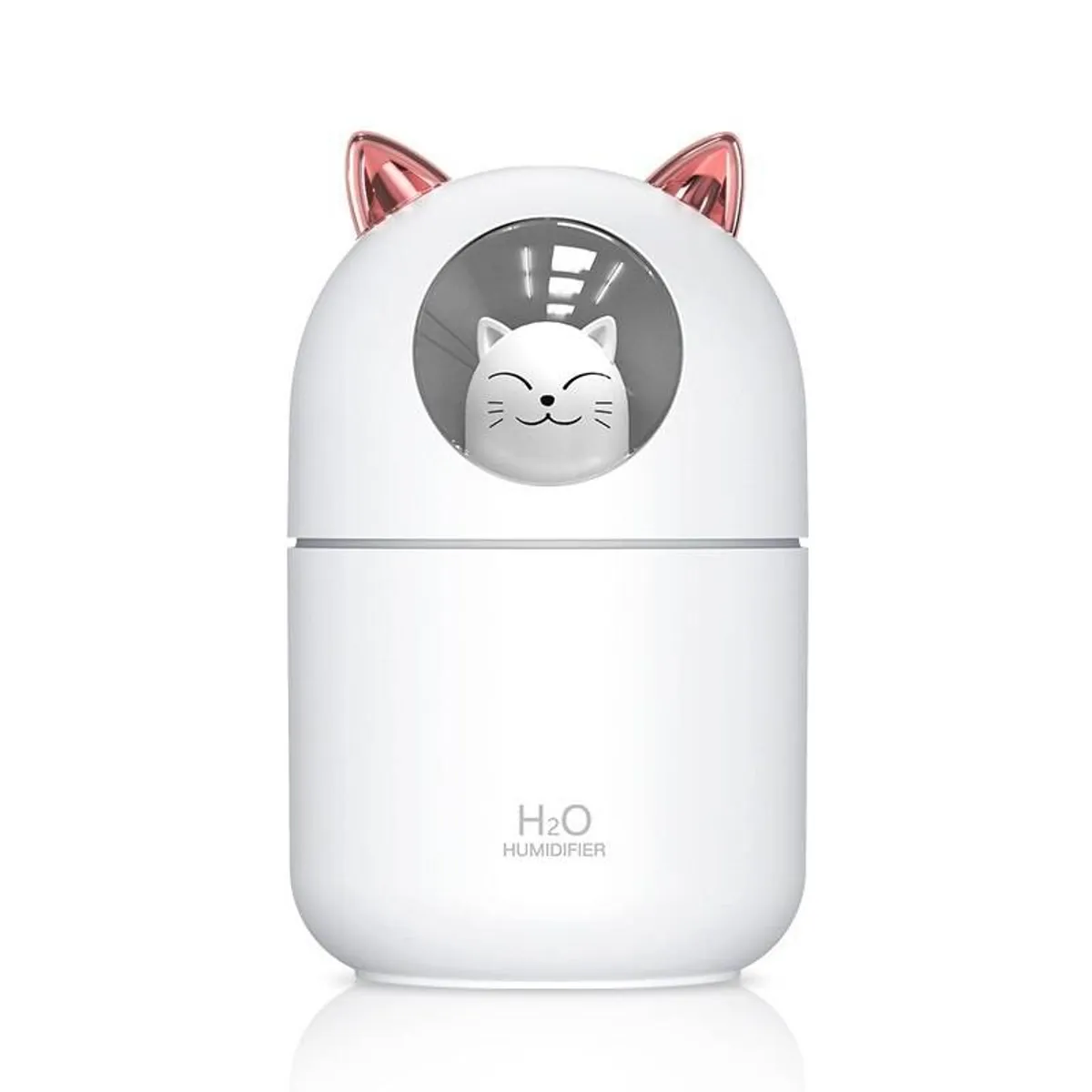 GENERICO - Humidificador Gato 300ml Blanco