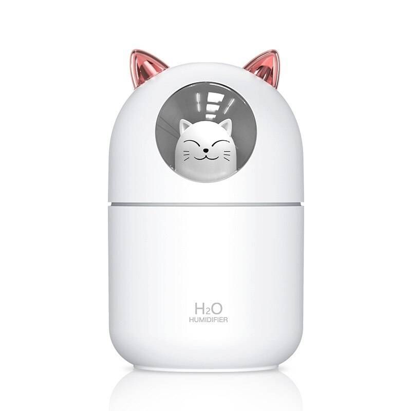GENERICO - Humidificador Gato 300ml Blanco