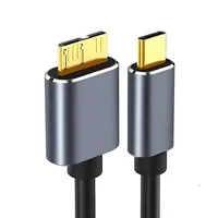 Cable Usb Tipo C A Micro-b Usb 5 Gb Para Disco Duro