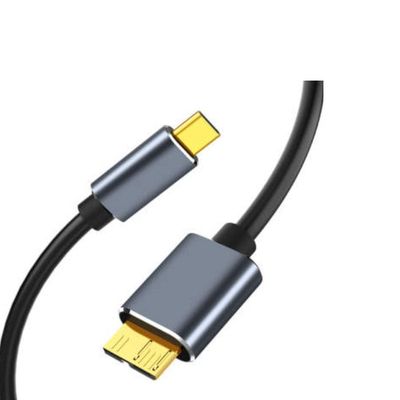 Imagen 2 del producto Cable Usb Tipo C A Micro-b Usb 5 Gb Para Disco Duro