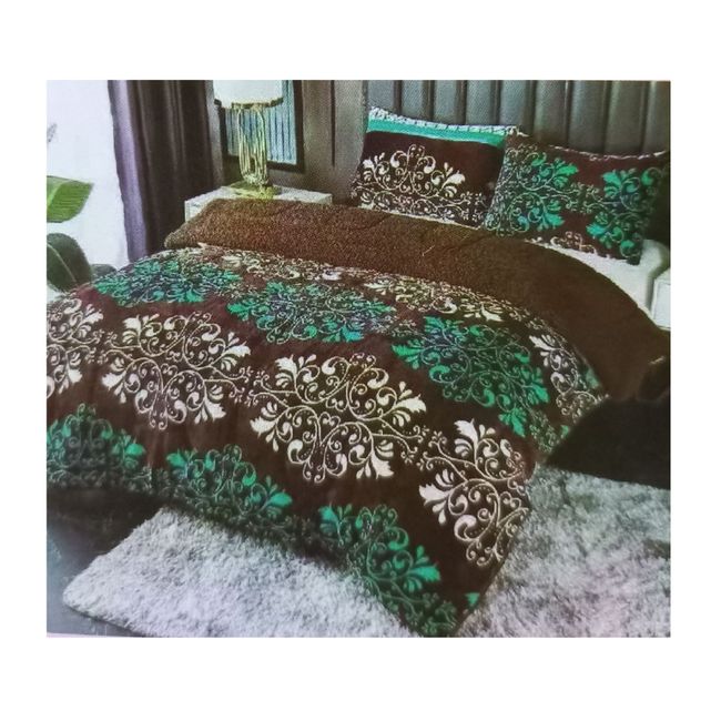 GENERICO - Cubrecama De Invierno Plush Con Chiporro 2p