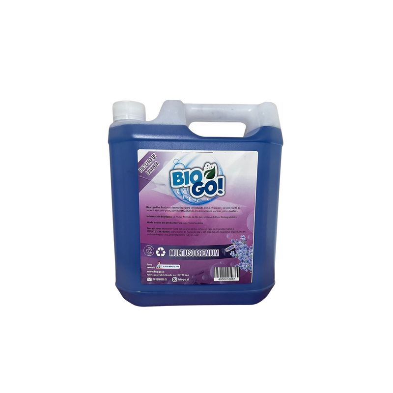 DBLUE - Limpiapisos Multiuso BioGo Frescura de Lavanda 5 Litros DBLUE