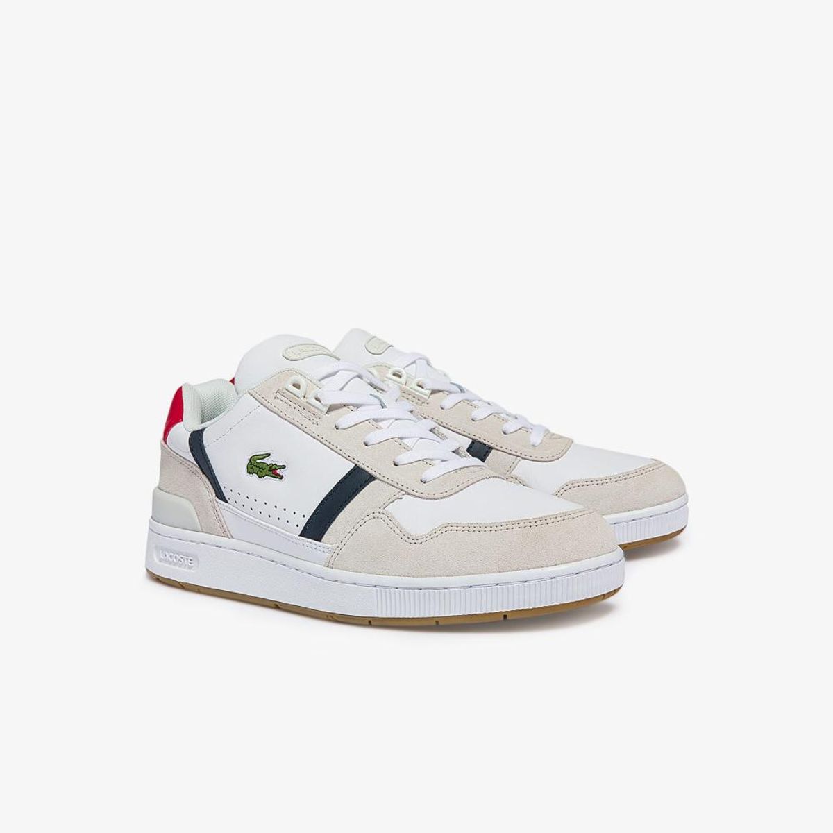 LACOSTE - Zapatilla Urbana Lacoste T-Clip  Hombre Blanco - Blanco
