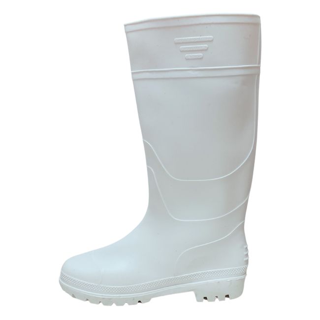 MOHICAN - Bota De Agua Larga Blanco/negro.---