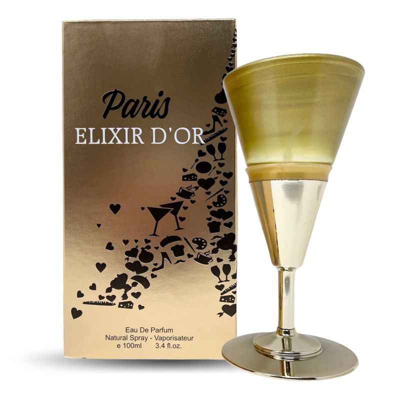 FRAGRANCE COUTURE - FC Paris Elixir D´OR EDP 100 ml - Turquesa