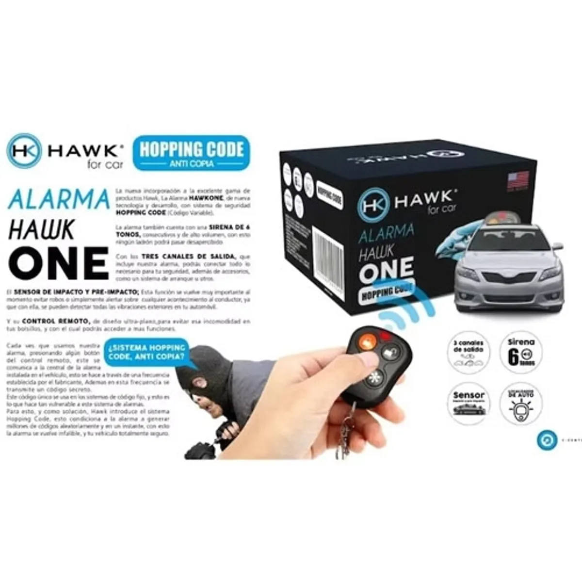 HAWK - Alarma Hawk One