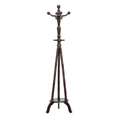 MSA MUEBLES SANTA ANA - Perchero Madera Trípode