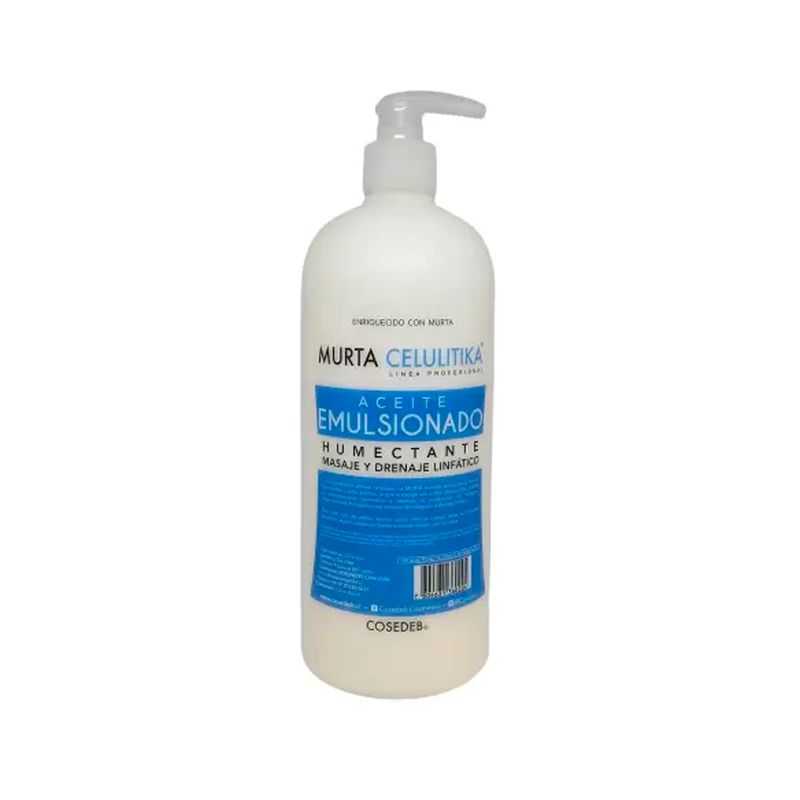 COSEDEB - Aceite Emulsionado Drenaje Linfático Reductor 1 Lt Cosedeb.-