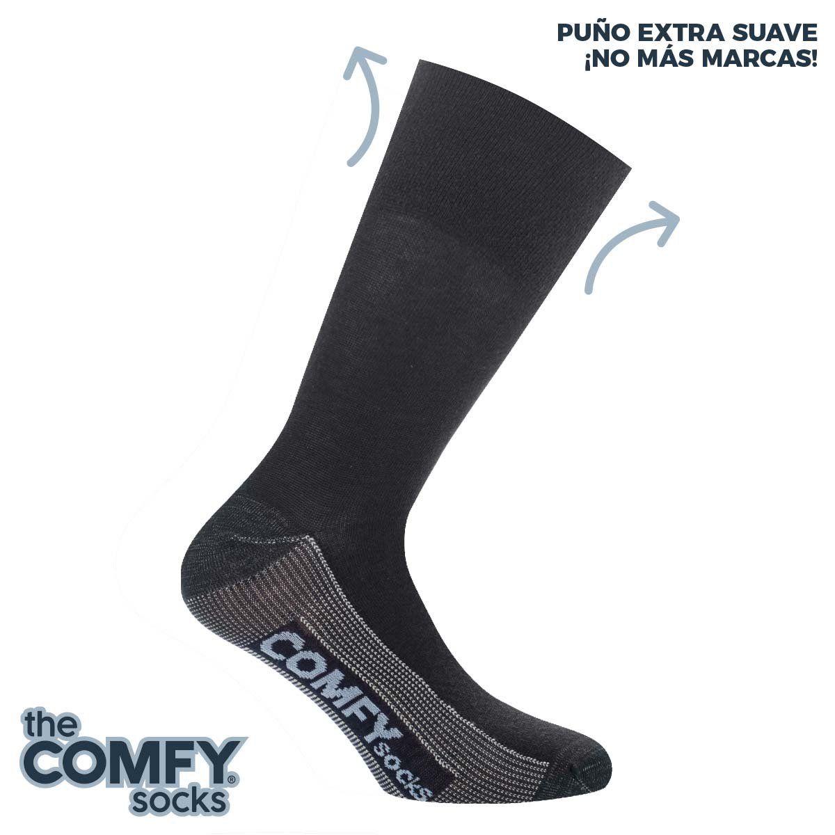 MONARCH - Calcetín Comfy Cobre Gris oscuro Monarch
