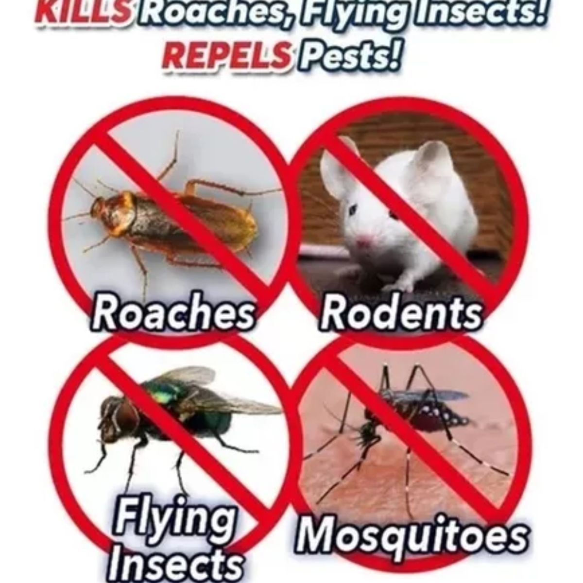 OEM - Repelente Ultrasonido Para Ratones Repelente Ratas Y Insecto