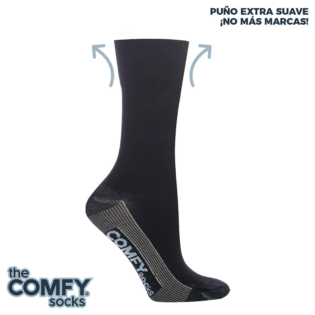 MONARCH - Calcetín Comfy Cobre Negro Monarch