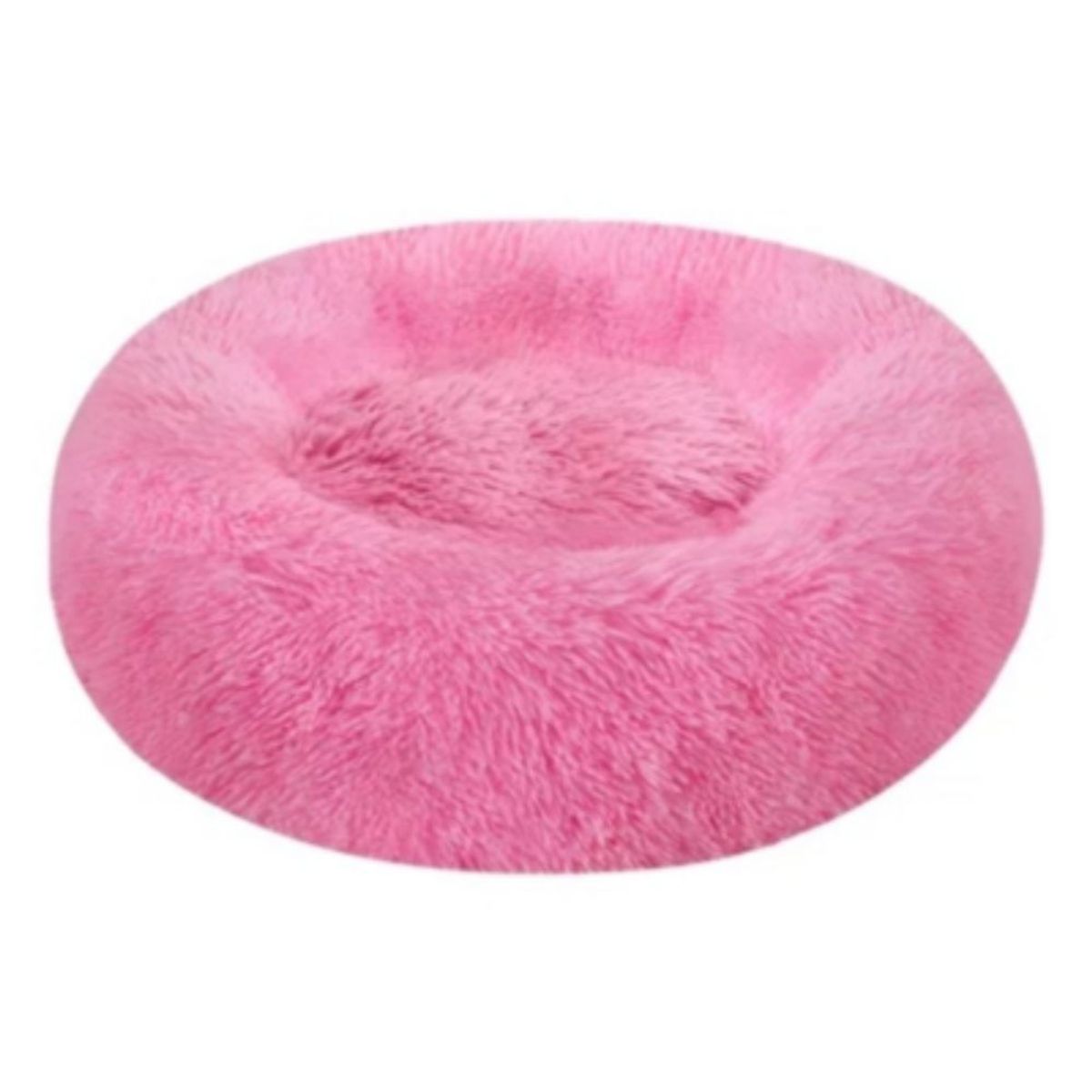 GENERICO - Camas para Perro y Gato Antiestres tipo Felpa- Fucsia 70cm