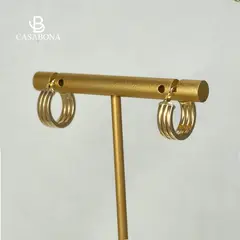 CASABONA - Argollas Surco - Oro Amarillo 750 (18K)