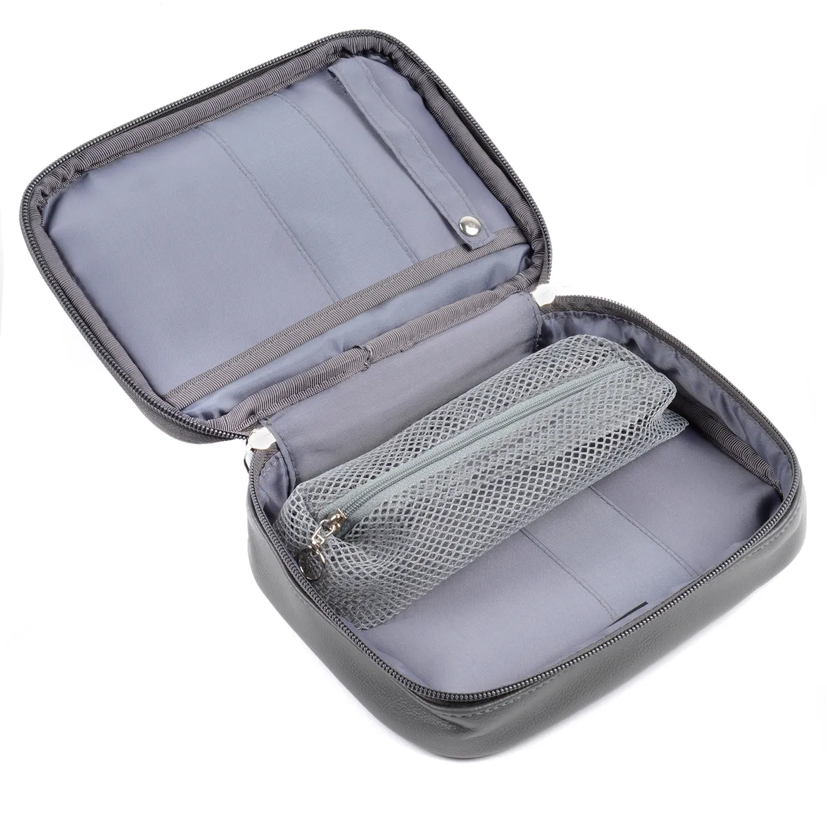 PIERCE ACCESORIOS - Neceser gris para hombre