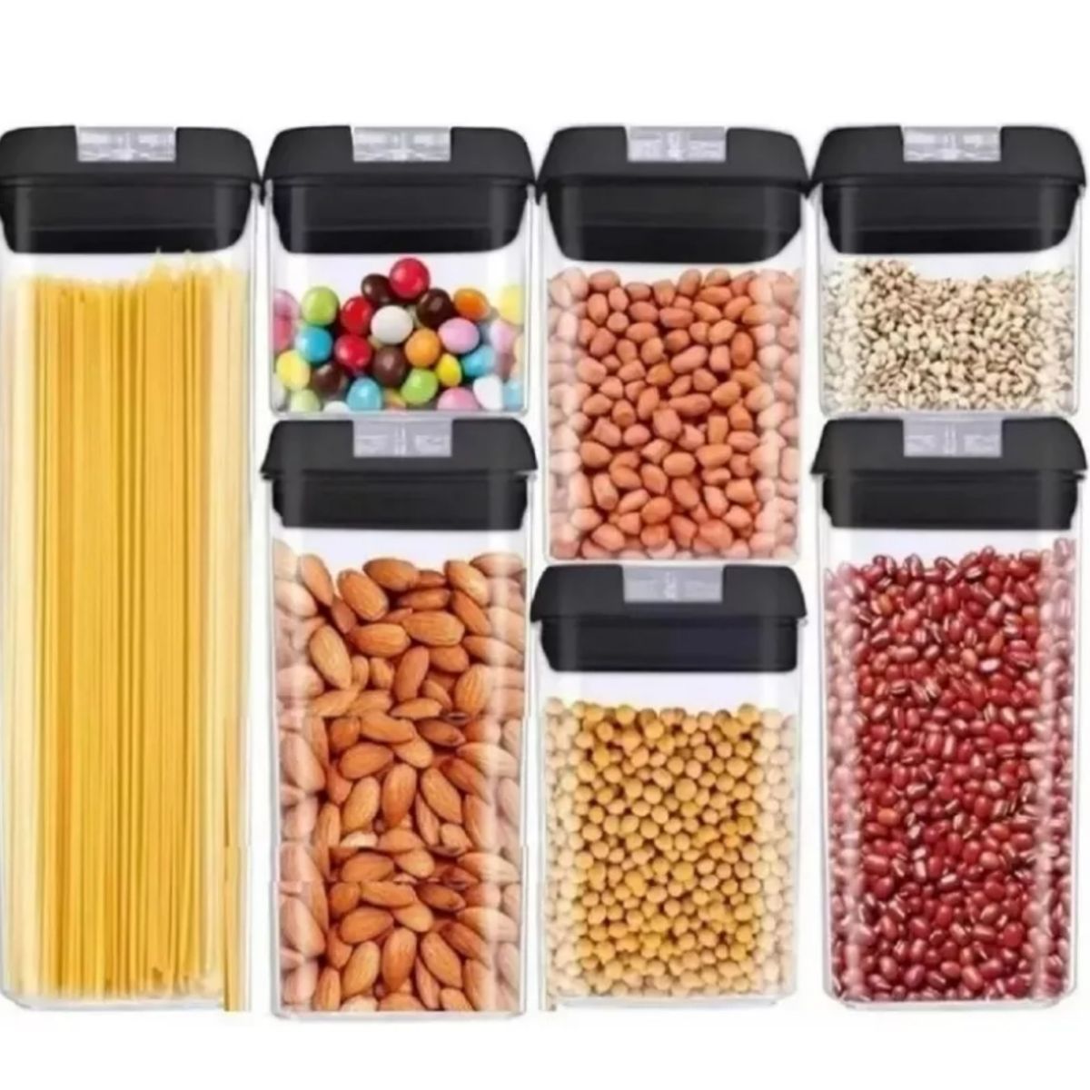 GENERICO - Set De Almacenamiento De Alimentos Herméticos Organizador