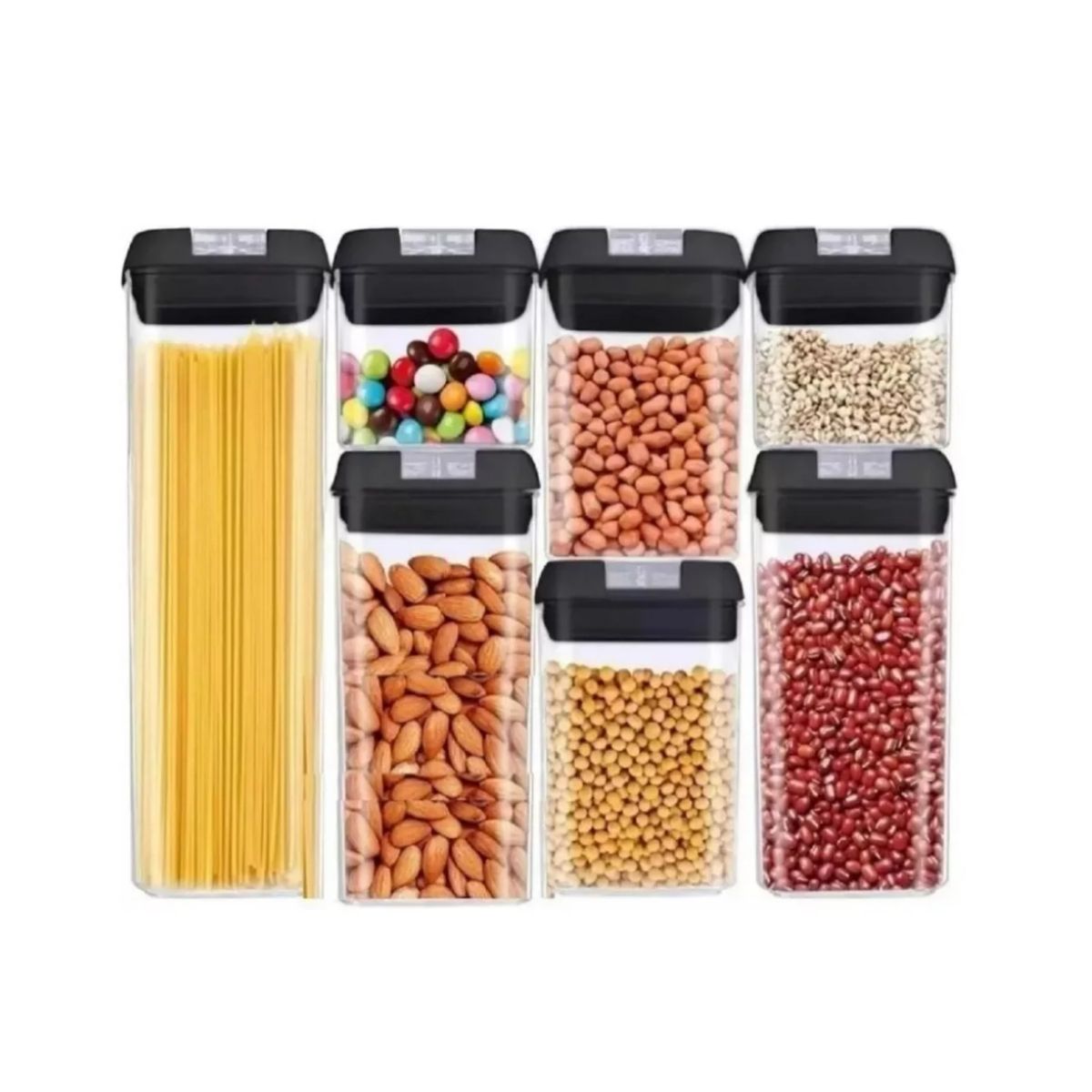 GENERICO - Set De Almacenamiento De Alimentos Herméticos Organizador