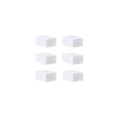 U BUY - Set 6 Caja Para Zapatos Organizador Armarble Apilable Flippe