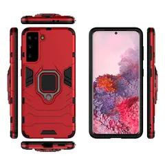 XUNDD - Carcasa Para Samsung S21 Armor Soporte Anillo con Iman