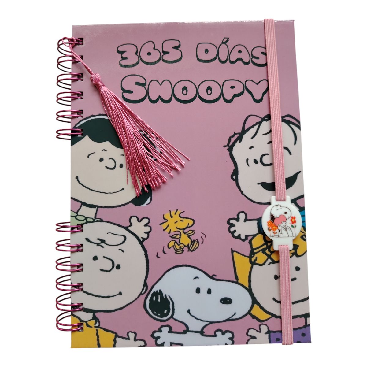 INDEPENDIENTE - Planificador Anual SNOOPY 2 rosado