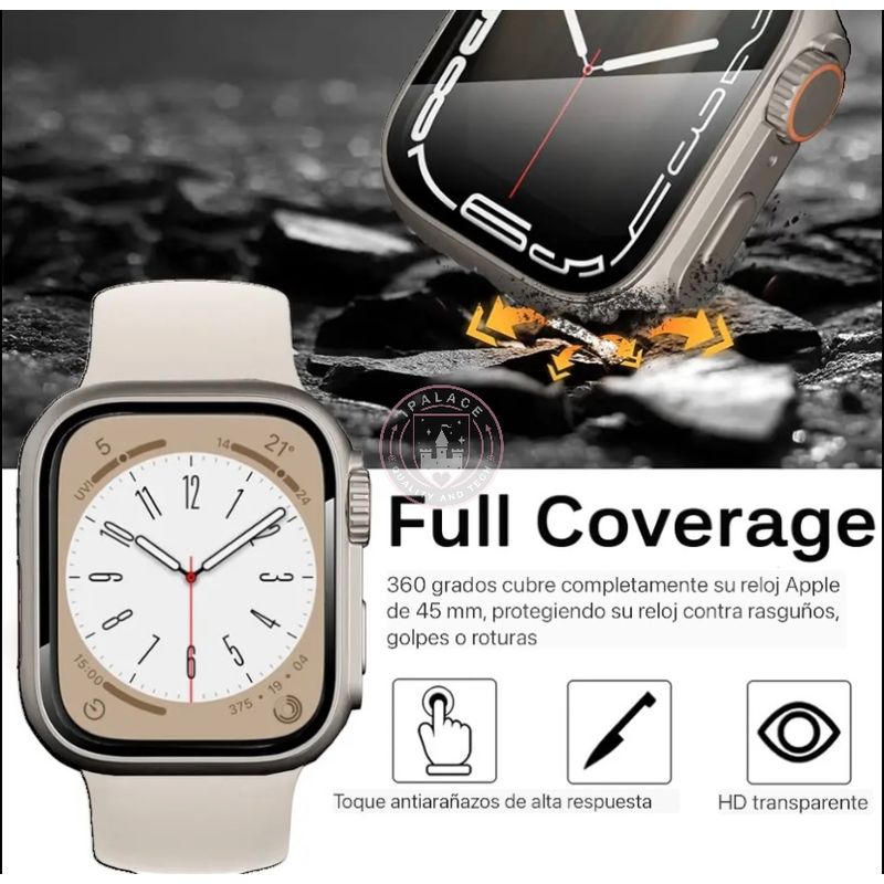 GENERICO - Protector y convertidor de Apple Watch a Ultra 45mm