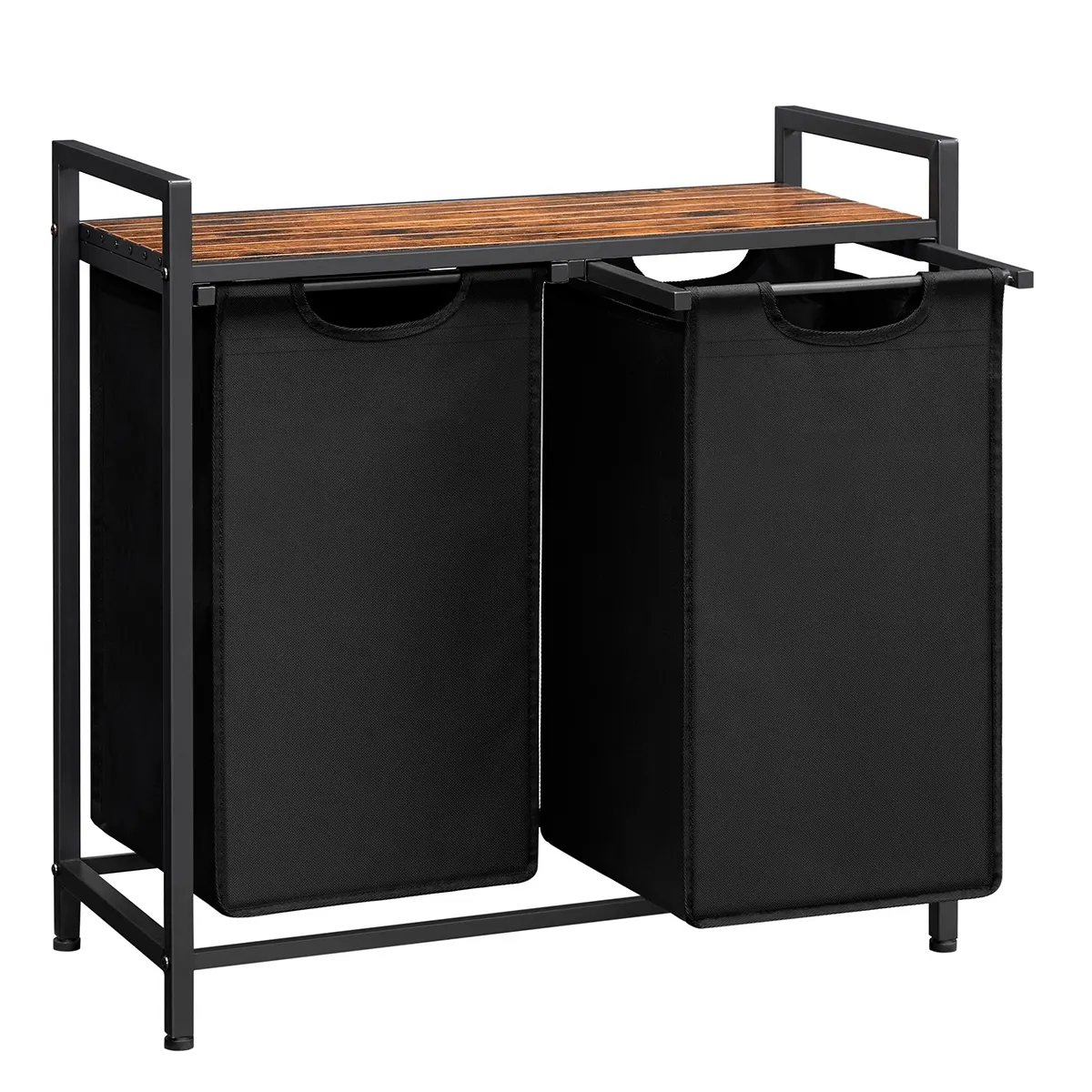 VASAGLE - Cestas de lavandería de 2 compartimientos