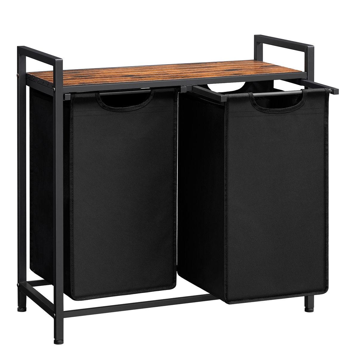 VASAGLE - Cestas de lavandería de 2 compartimientos