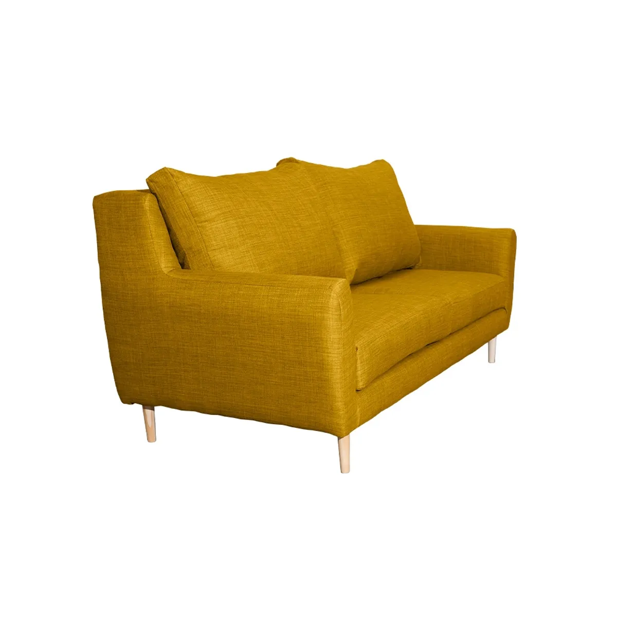 SOFAS HOME - SOFA LENORA CHENILLE TIPO LINO AMBARINO 2C