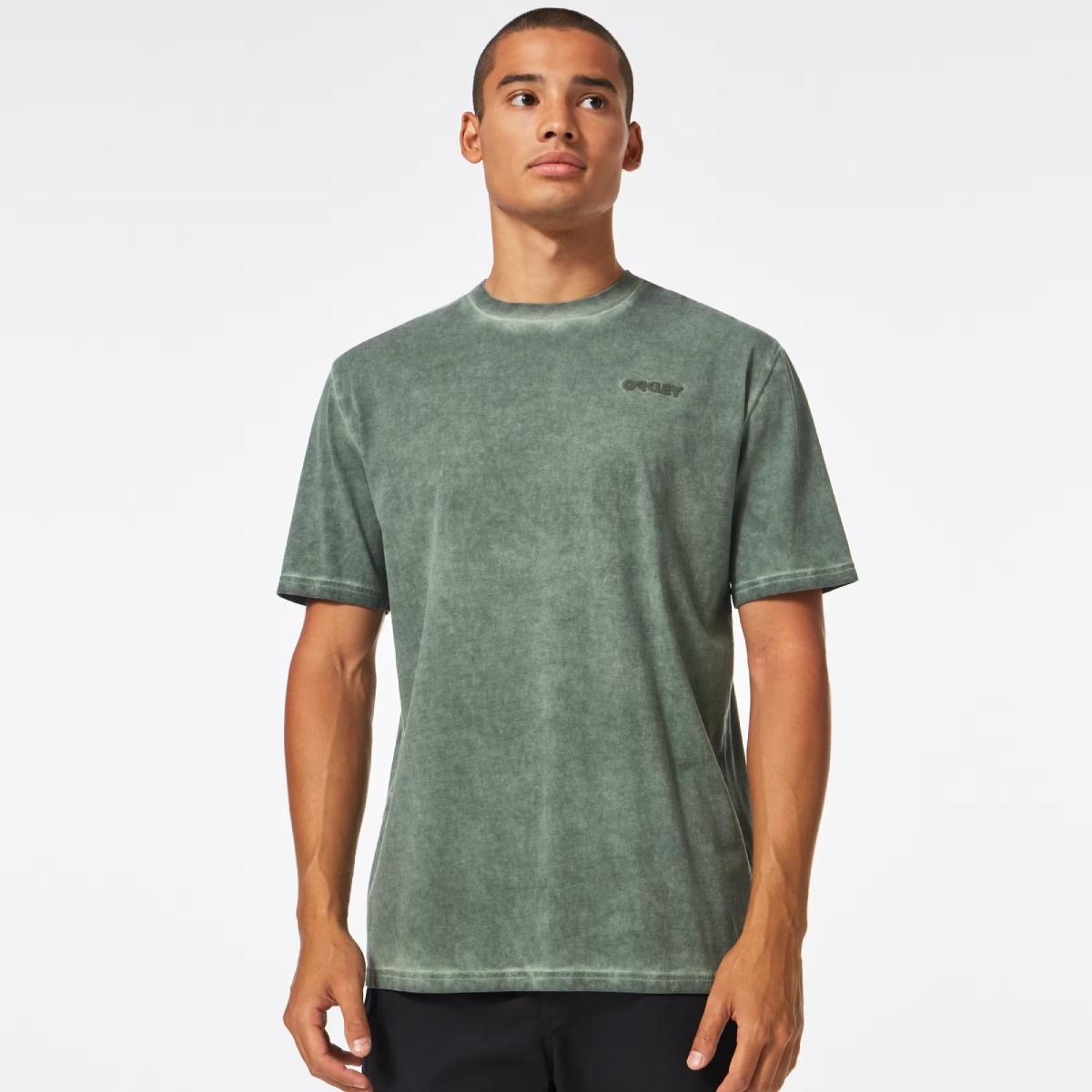 OAKLEY - Polera Oakley Overdyed B1B Logo Hombre Verde