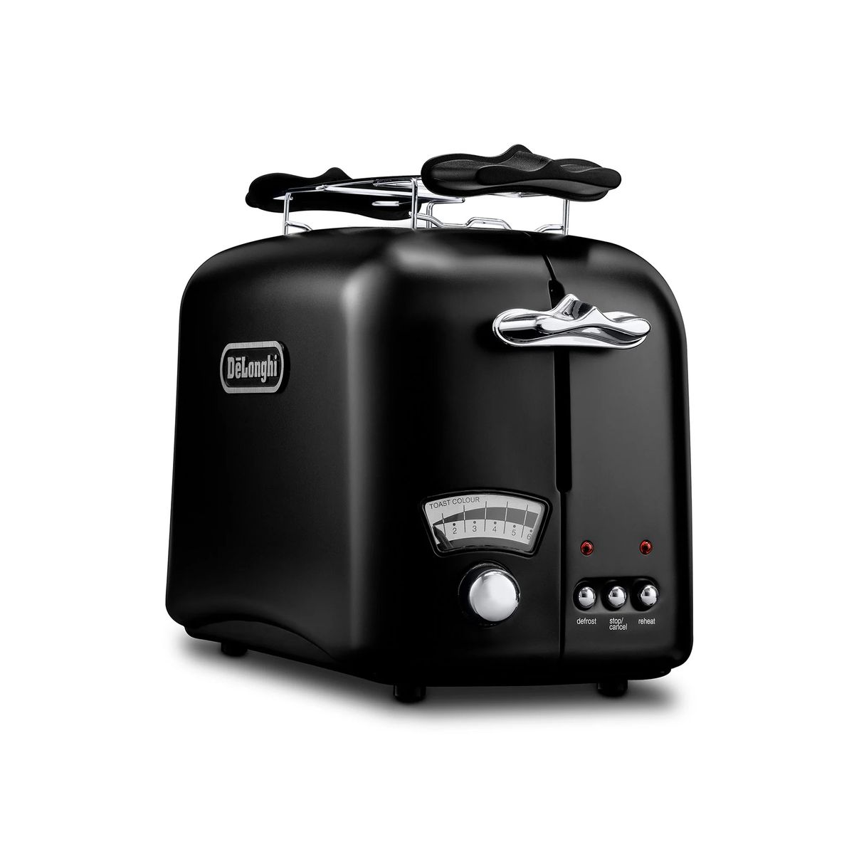 DELONGHI - Tostador De Longhi Argento Negro CT021.BK