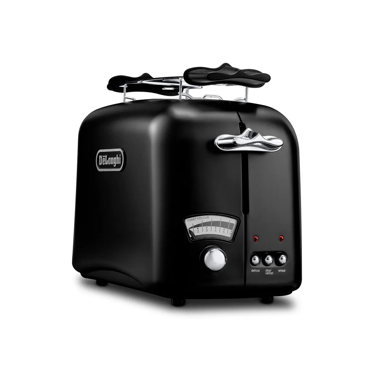 DELONGHI - Tostador De Longhi Argento Negro CT021.BK