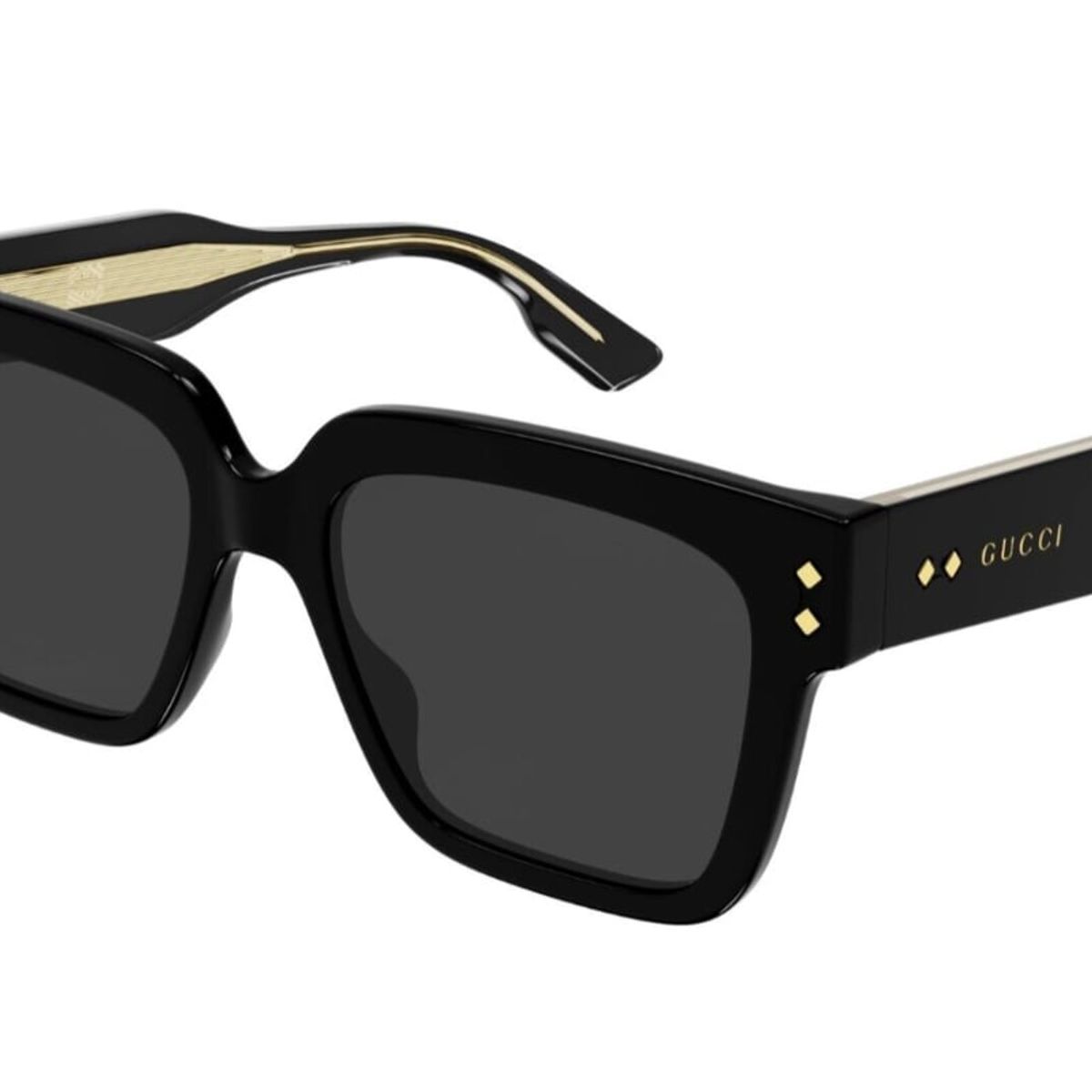 GUCCI - Lentes de Sol Shiny Black Gucci