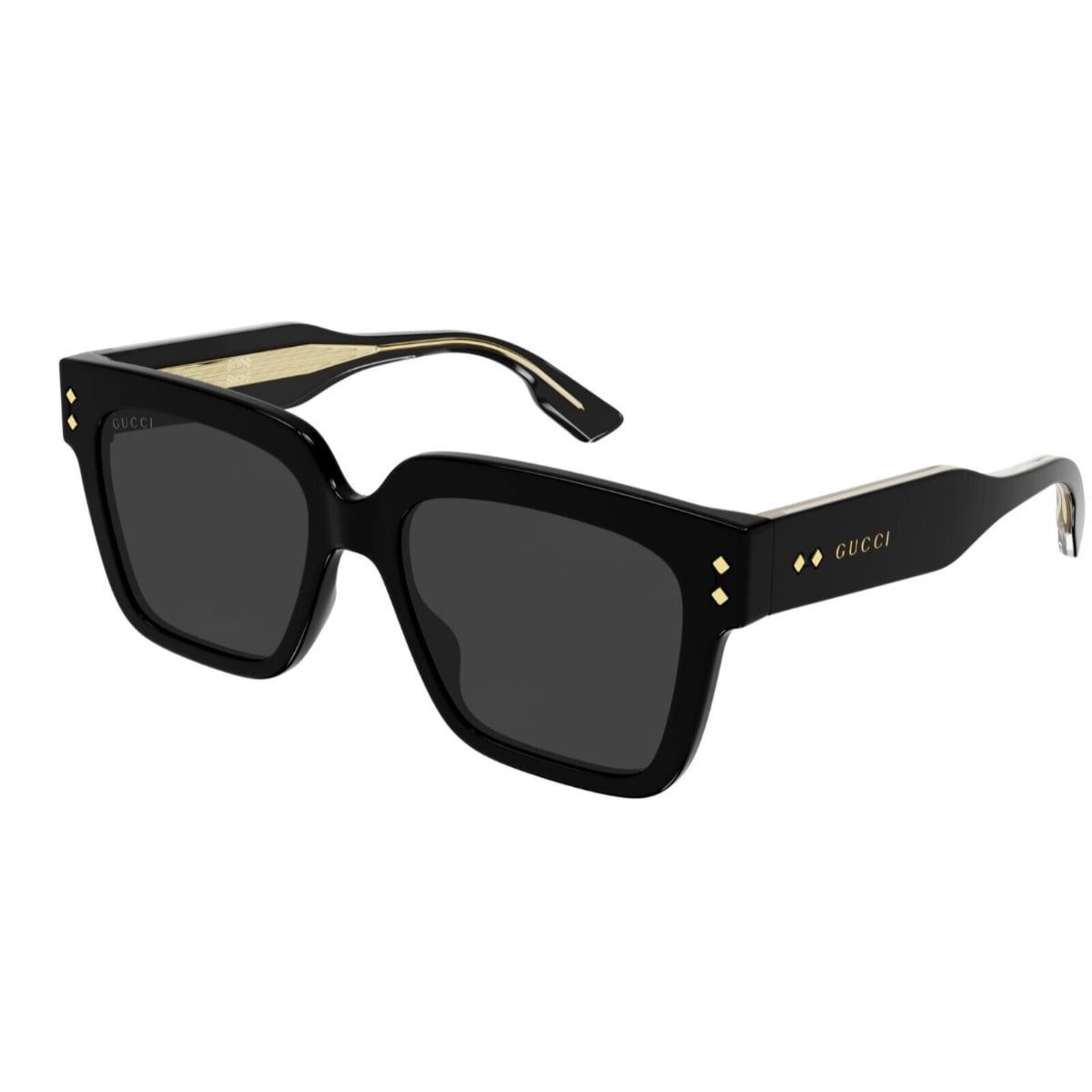 GUCCI - Lentes de Sol Shiny Black Gucci