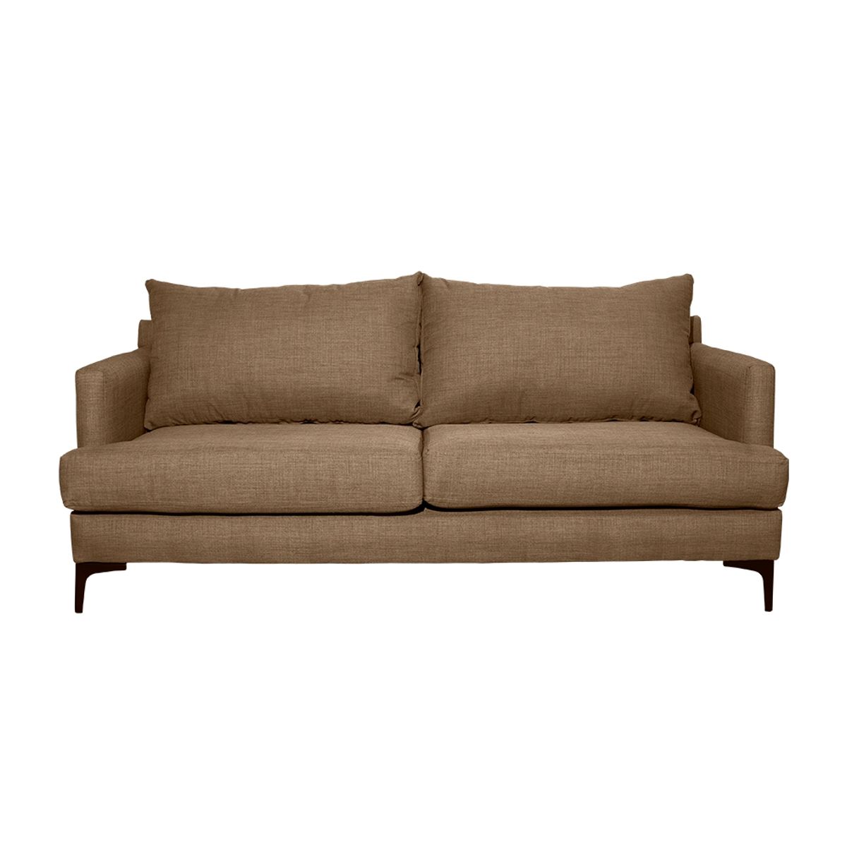 SOFAS HOME - SOFA ALDARA FELPA BEIGE 2C