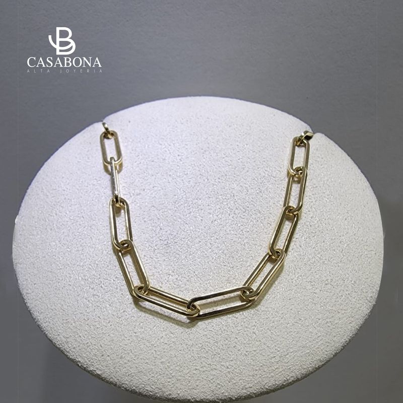 CASABONA - Pulsera Cadenas - Oro Amarillo 18k