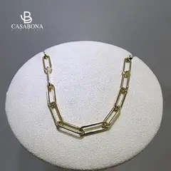CASABONA - Pulsera Cadenas - Oro Amarillo 18k