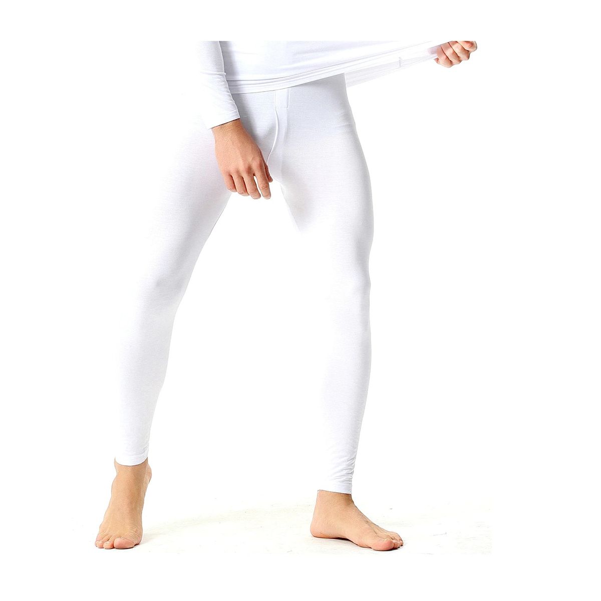 GARSIL - Calzoncillo Largo Para Hombre Con Fibra De Bambu - Primera Capa