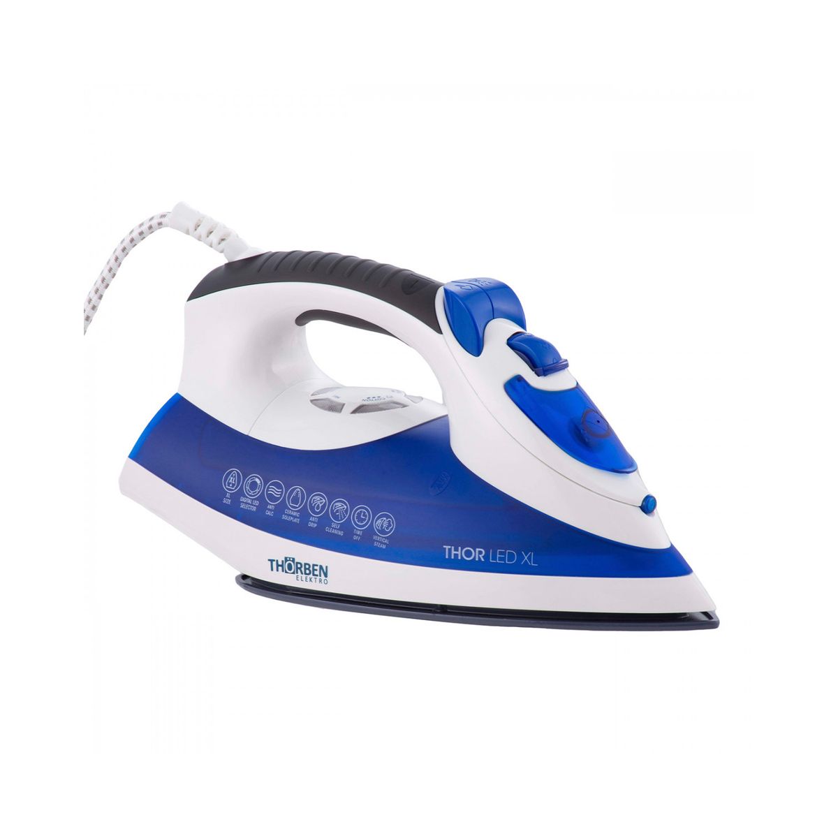 THORBEN - Plancha a Vapor Thorben Led XL 2200W