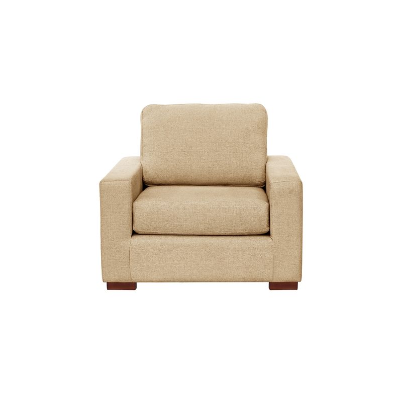 LATAM HOME - Sofá Livorno 1 Cuerpo Lino Natural