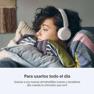 Imagen 2 del producto Audífonos Bluetooth WH-CH520 Crema