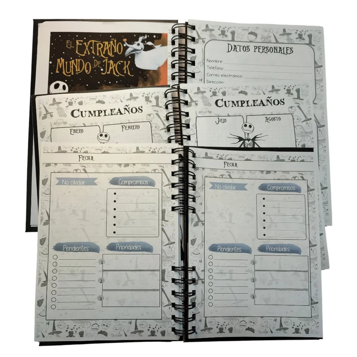 INDEPENDIENTE - Planificador Anual El extraño mundo de JACK
